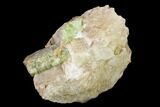 Yellow-Green Fluorapatite Crystals in Calcite - Ontario, Canada #137116-2
